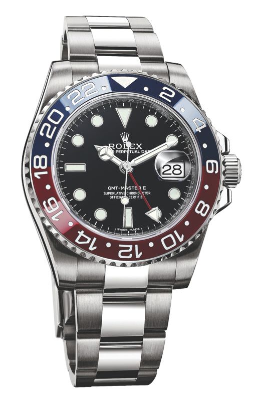 Rolex GMT-Master II in White Gold with Pepsi Bezel BLOG
