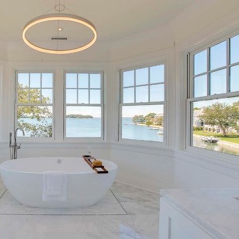 Coldwell Banker Global Luxury Blog, Hanging Light Over Bathtub